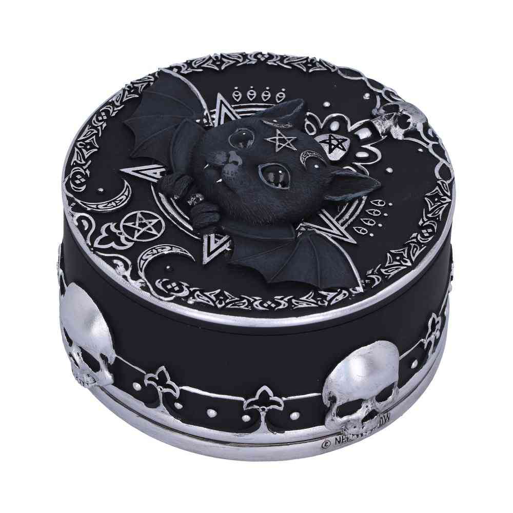 Nemesis Now - Malpuss 10.8cm Boîte décorative - Noir